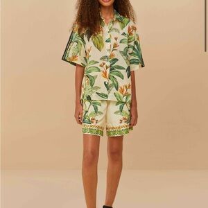 Adidas Farm Rio
Tropical Breeze Cream White Short